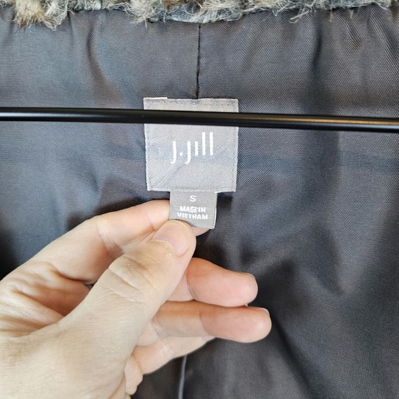 J.Jill Wool vest with Faux fur lining, size S - Picture 3 of 6